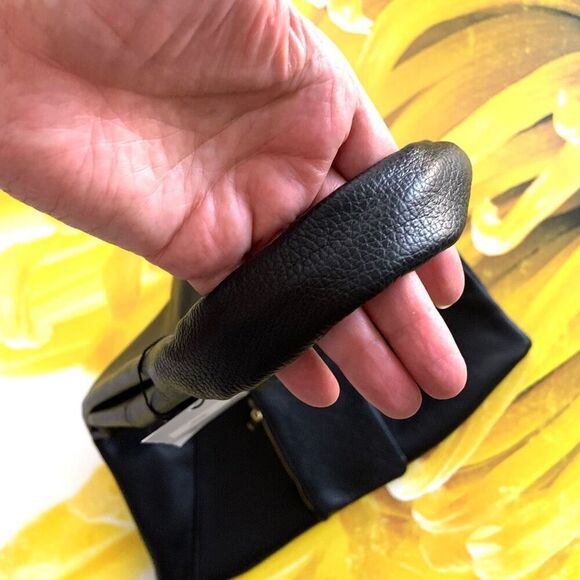 New✨ CHEVAL FIRENZE Italian Genuine Leather Large Slouchy Triangle Hobo Bag - Picture 7 of 10